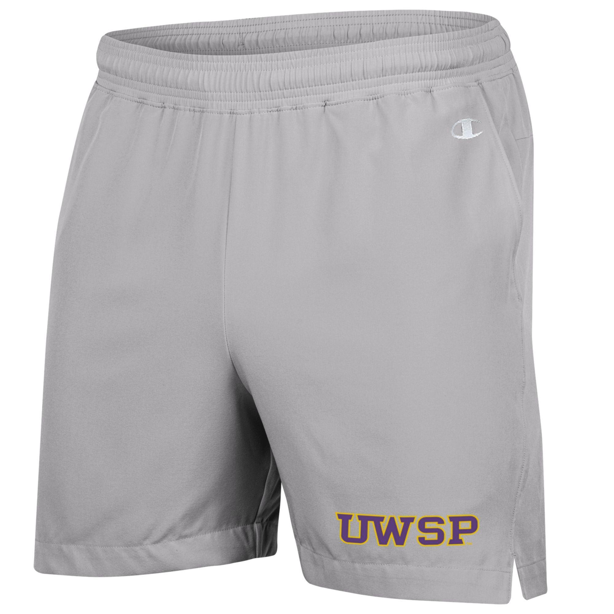 Product image 1 of 1 for UWSP Champion Men's Woven Shorts, Manhattan Mist