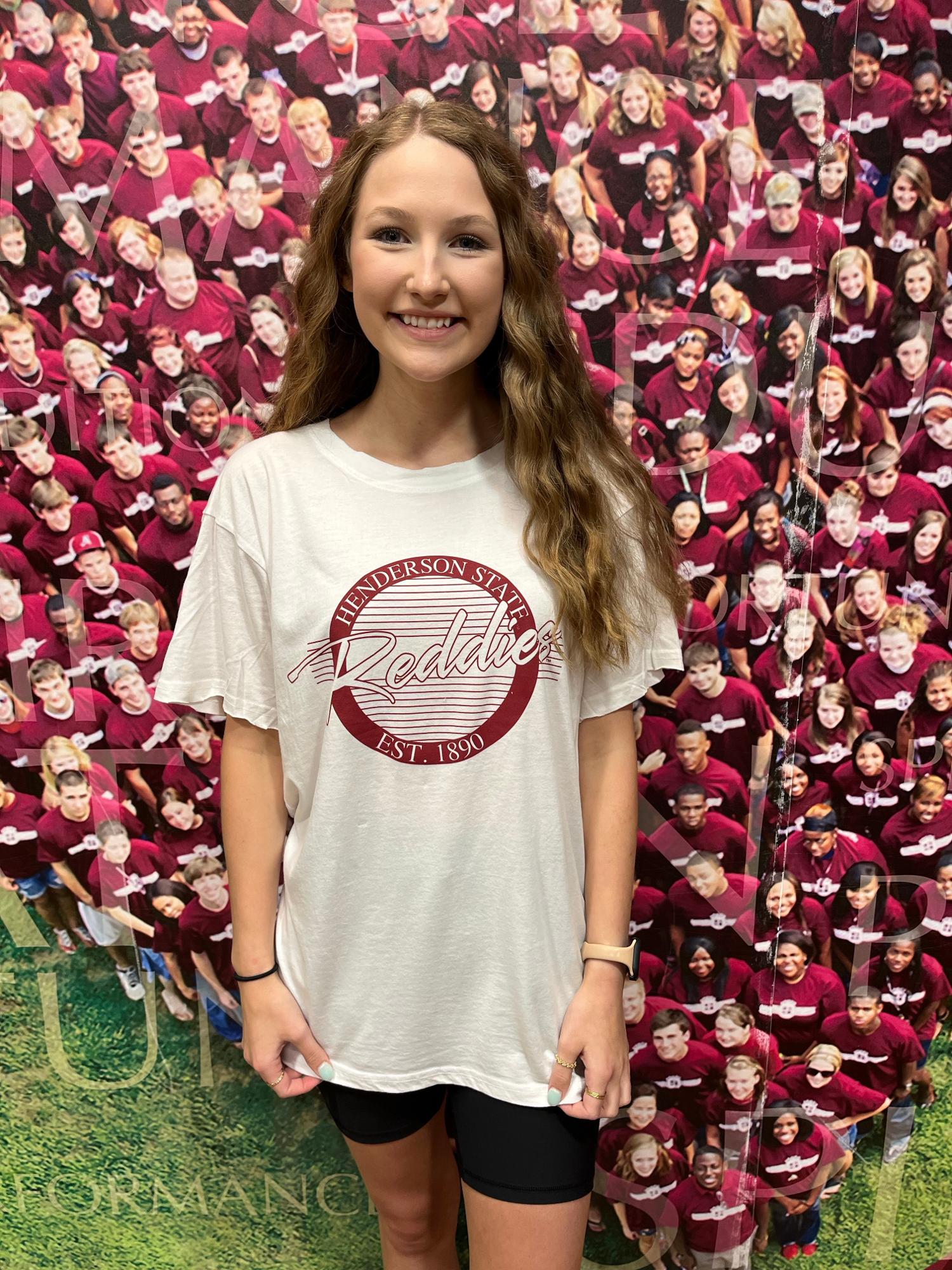 image of: Henderson State Reddies Circle Heritage Tee
