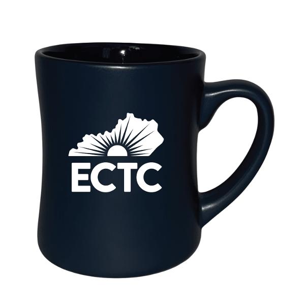 KECTC 19 OZ MUG UNIVERSITY LOGO NAVY; $15.00