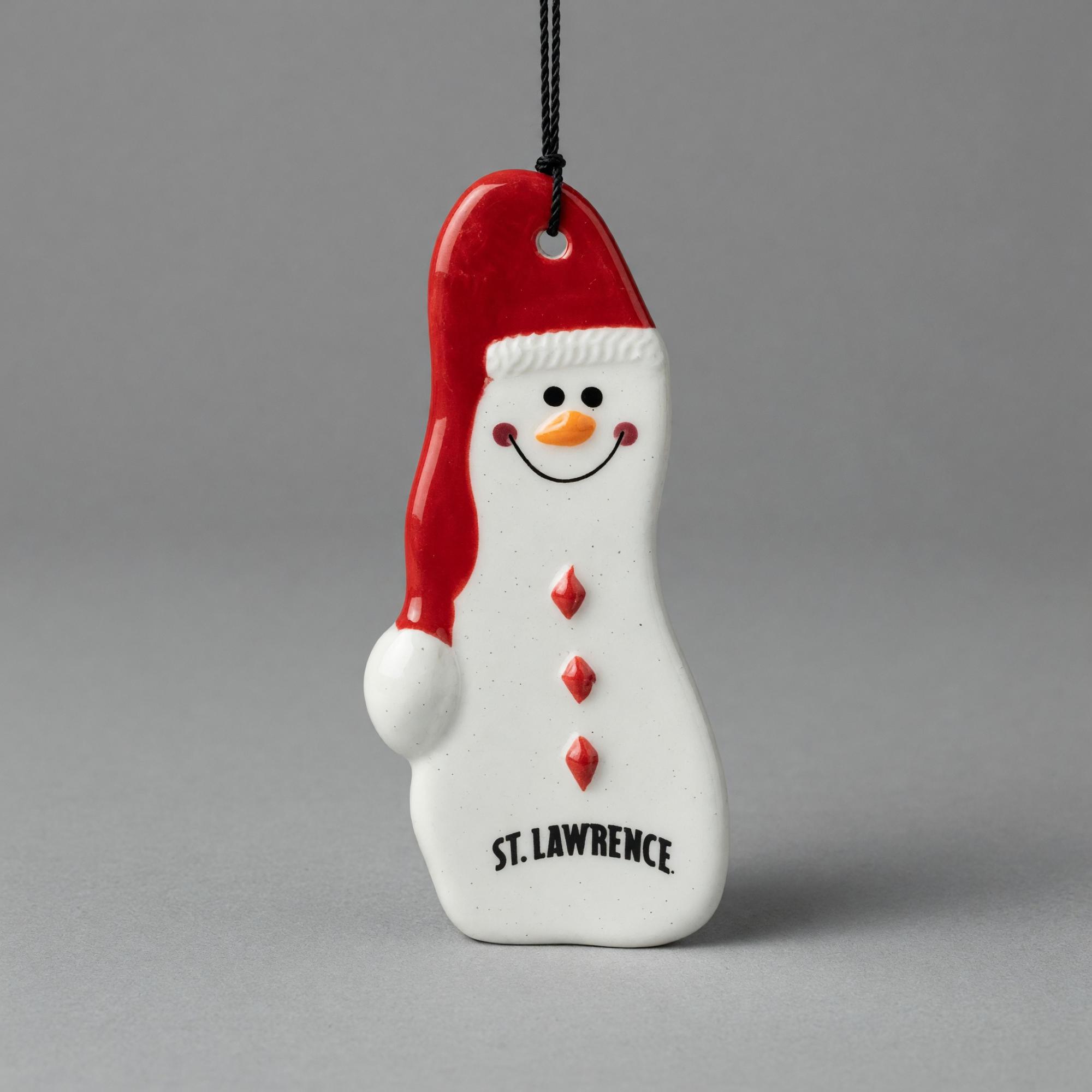 Product image 4 of 5 for St Lawrence Ceramic Snowman Ornament