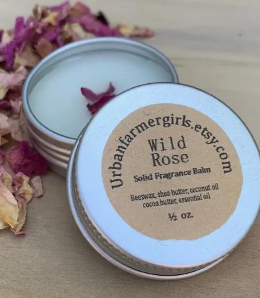 Urban Farmers Fragrance Balm -  Wild Rose; $7.50