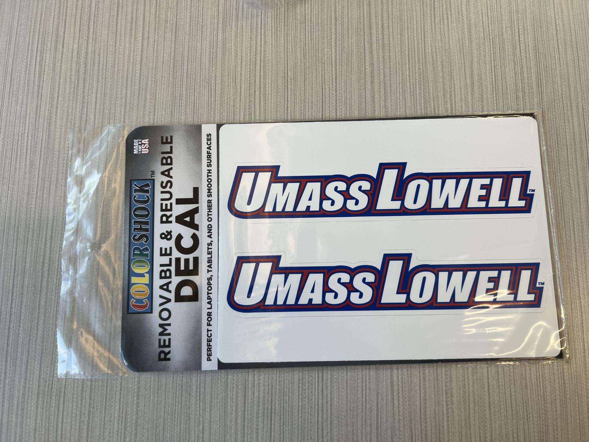 Umass Lowell Removable Decal UMass Lowell Bookstore
