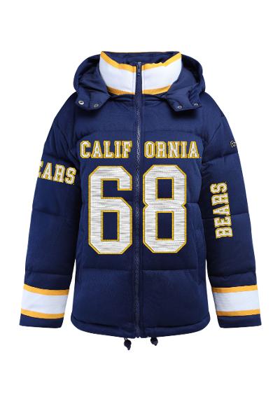 Women's Jersey Puffer Multi Logo; $235.00