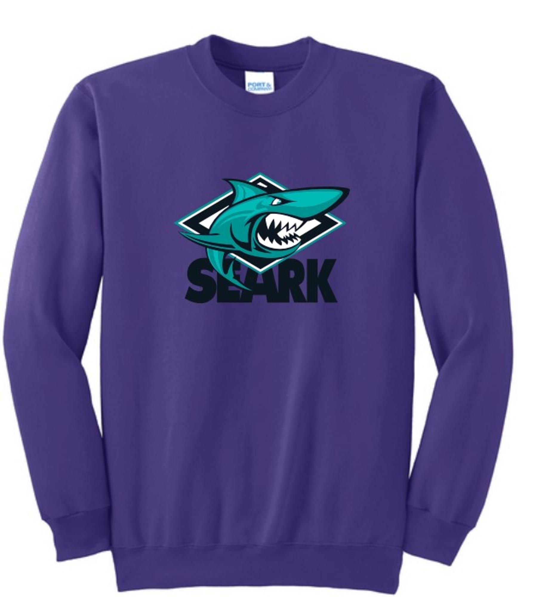 Variant 3 of 3 for Southeast Arkansas College Sharks Crew Sweatshirt