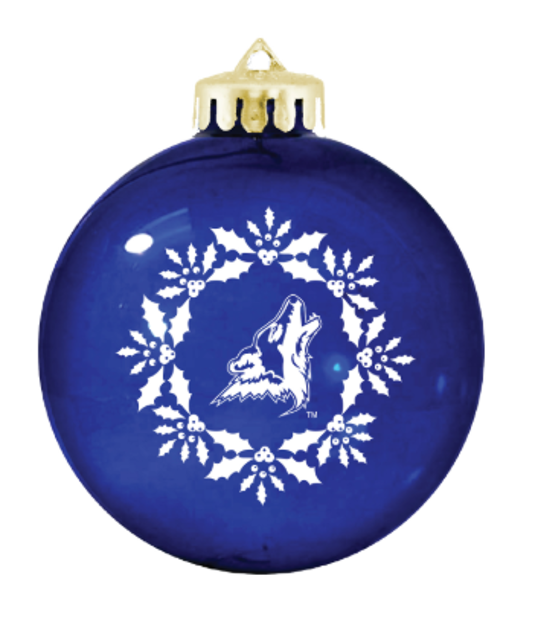 image of: CSN RND XMAS ORNAMENT COYOTE