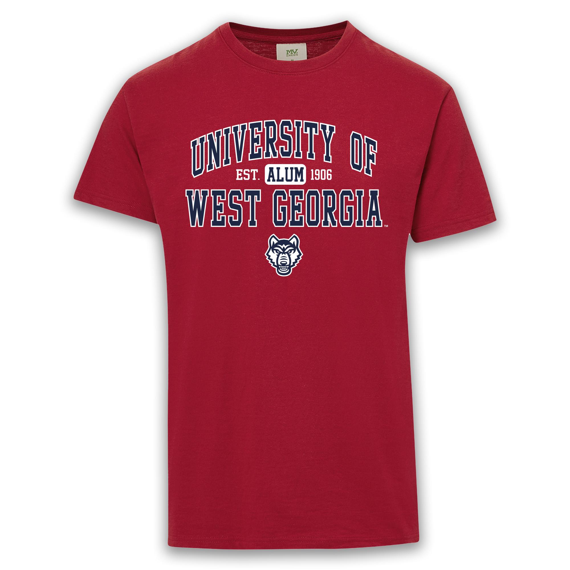 image of: WOLF LOGO UNIV. WEST GA ALUM SUSTAINABLE TEE