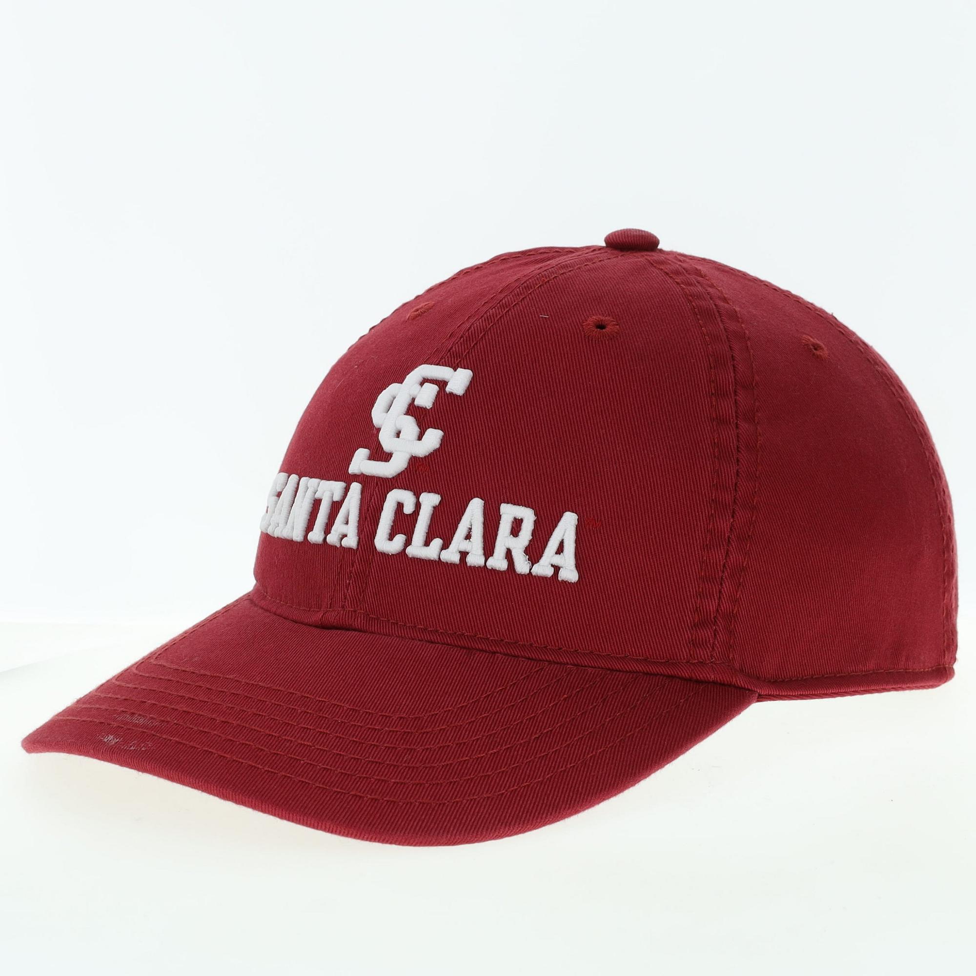 image of: Santa Clara Broncos Mascot Relaxed Twill Hat, Cardinal