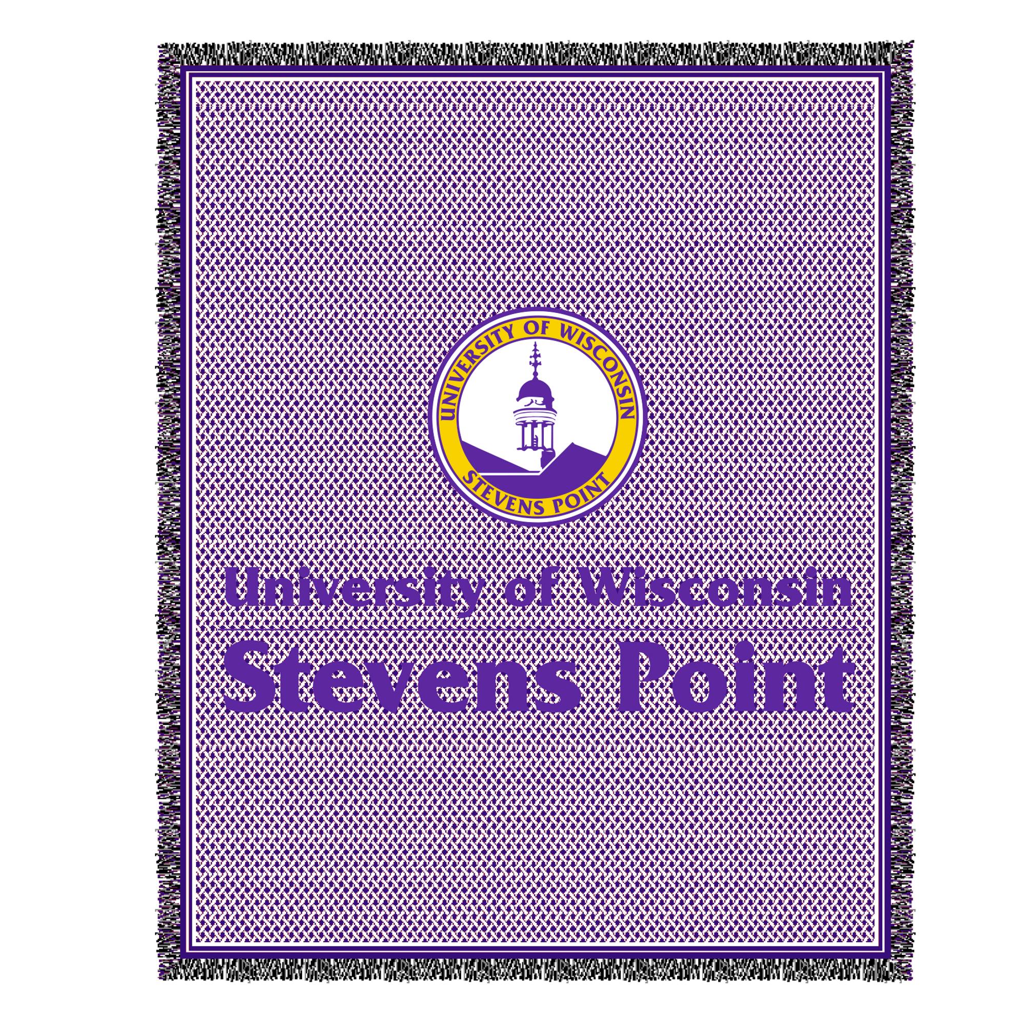 Product image 1 of 1 for UWSP Tapestry Blanket
