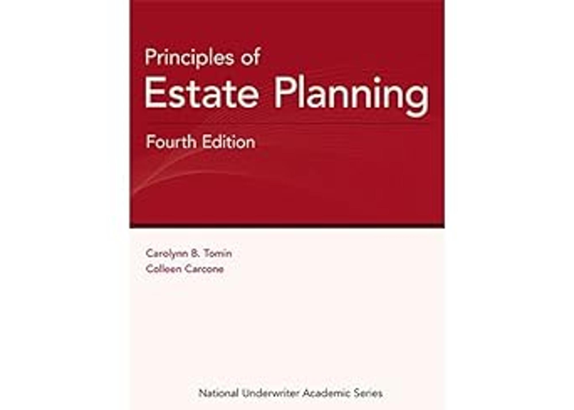Cover image for Principles of Estate Planning, 4th Edition