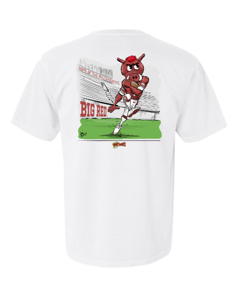 Arkansas Razorbacks "Big Red" HogToons Tee; $36.99