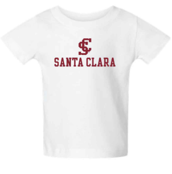 Santa Clara Broncos Infant Short Sleeve Tee, White; $21.98
