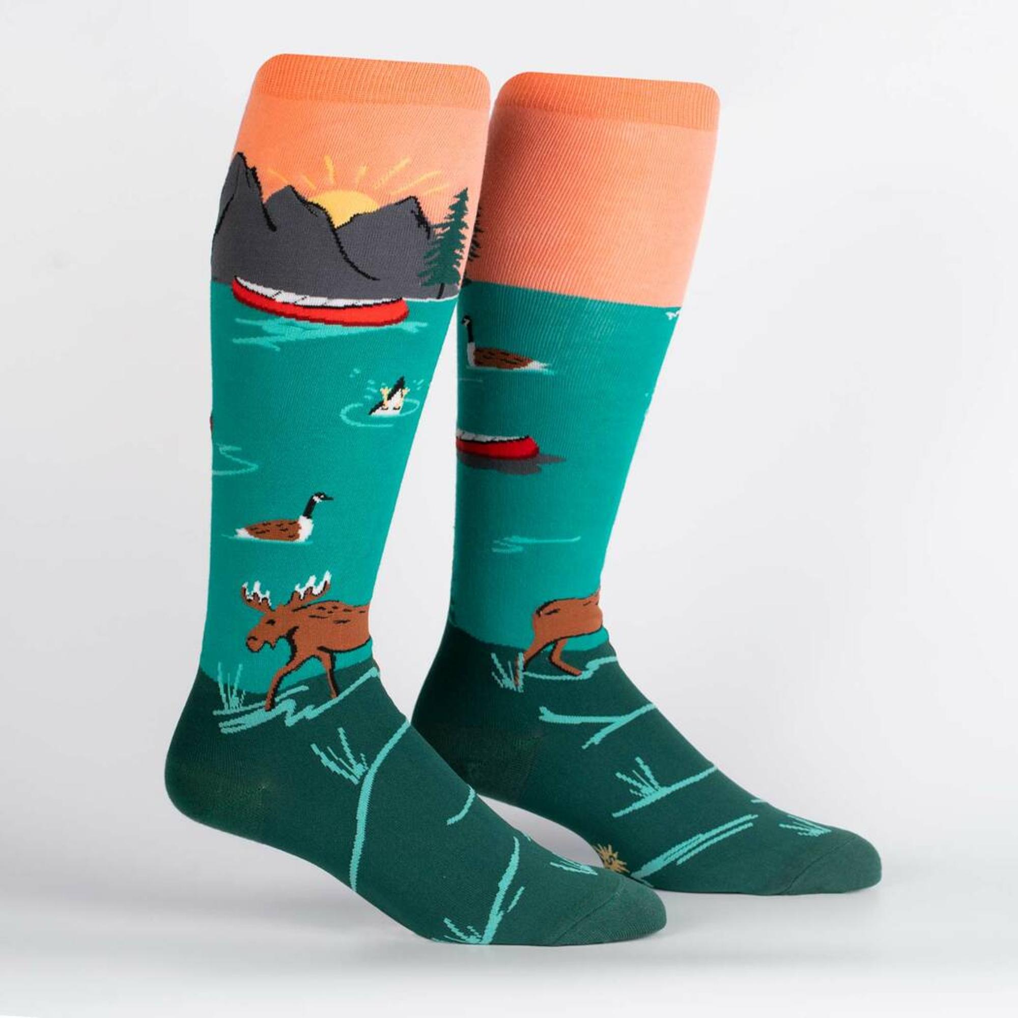 image of: Knee High Stretch - Very Amoose'ing