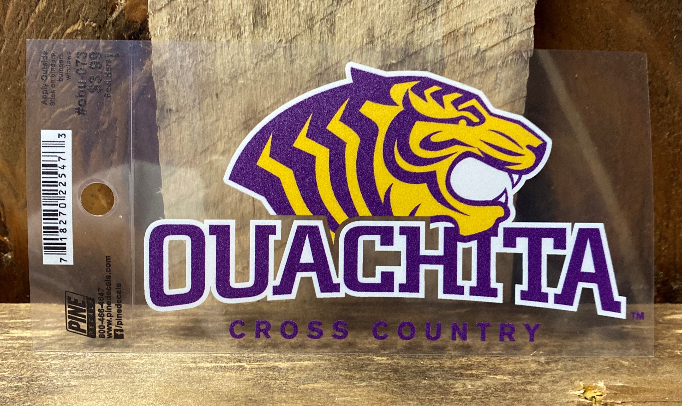image of: Ouachita Cross Country Car Decal