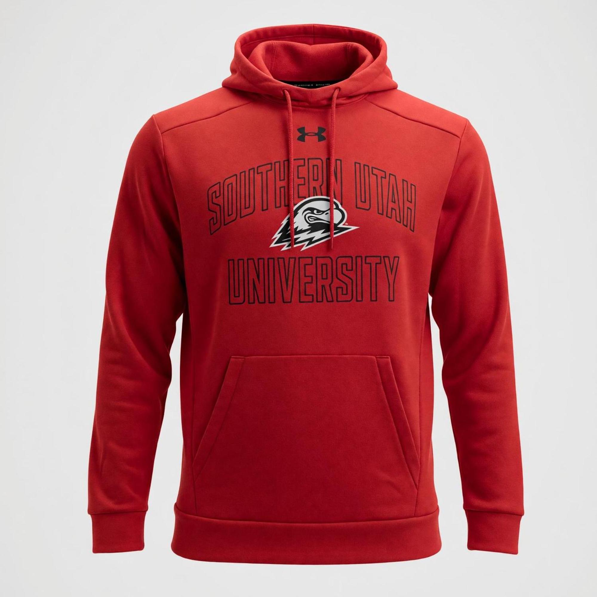 Product image 1 of 4 for Under Armour Red Southern Utah Fleece Hoodie