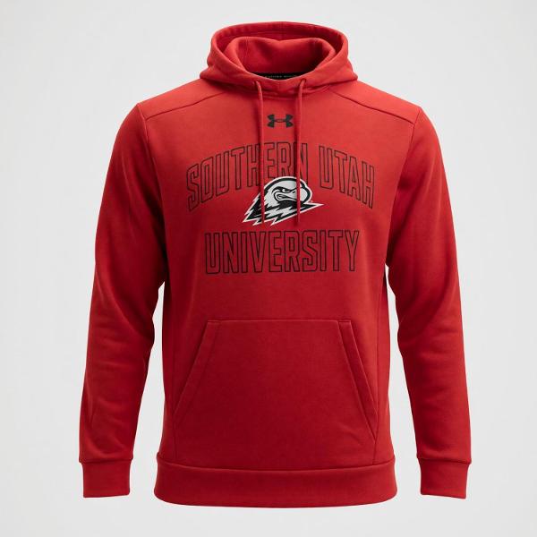 Under Armour Red Southern Utah Fleece Hoodie; $69.99