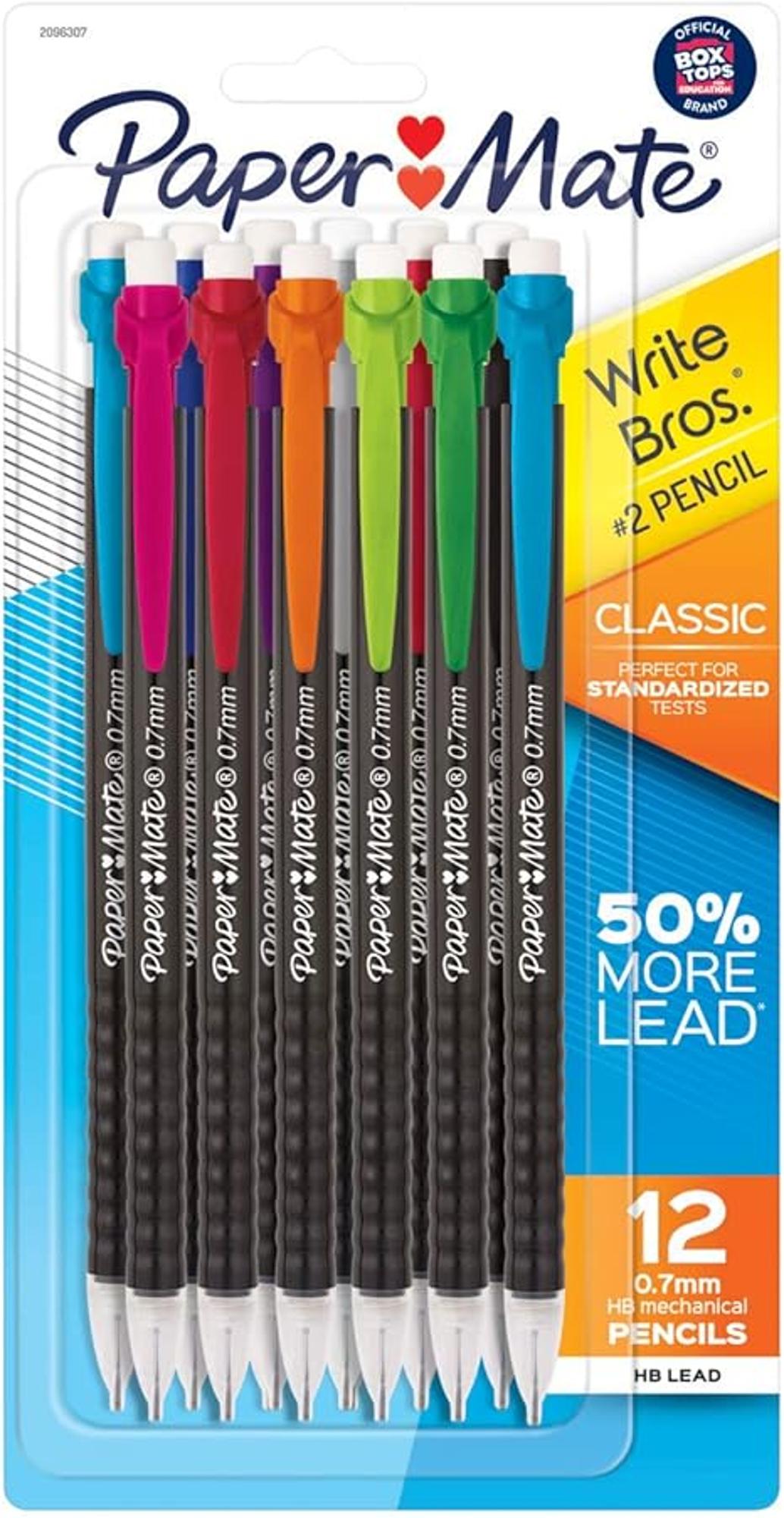 Product image 1 of 1 for Paper Mate Write Bros. Classic .7mm Mechanical Pencil, 12 Pack