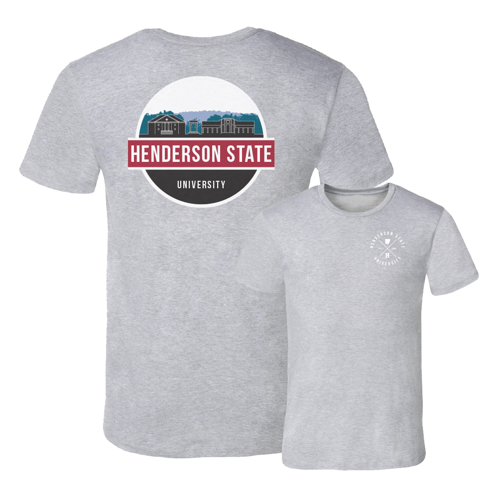 image of: Henderson State University Scenic Circle Short Sleeve T-Shirt