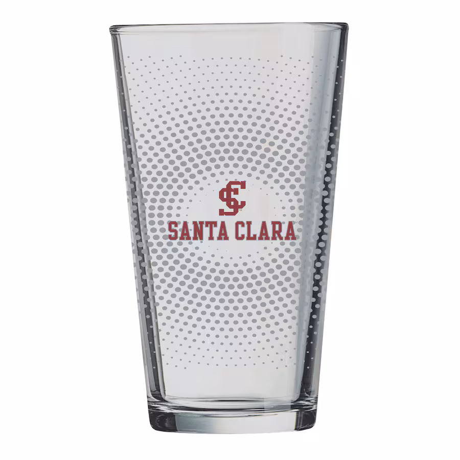 image of: Santa Clara Broncos Pint Glass