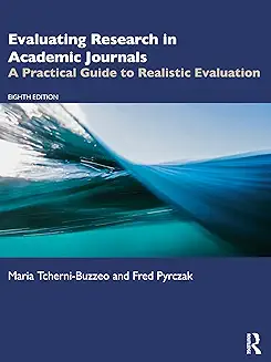 Cover image for EVALUATING RSRCH.IN ACADEMIC JOURNALS