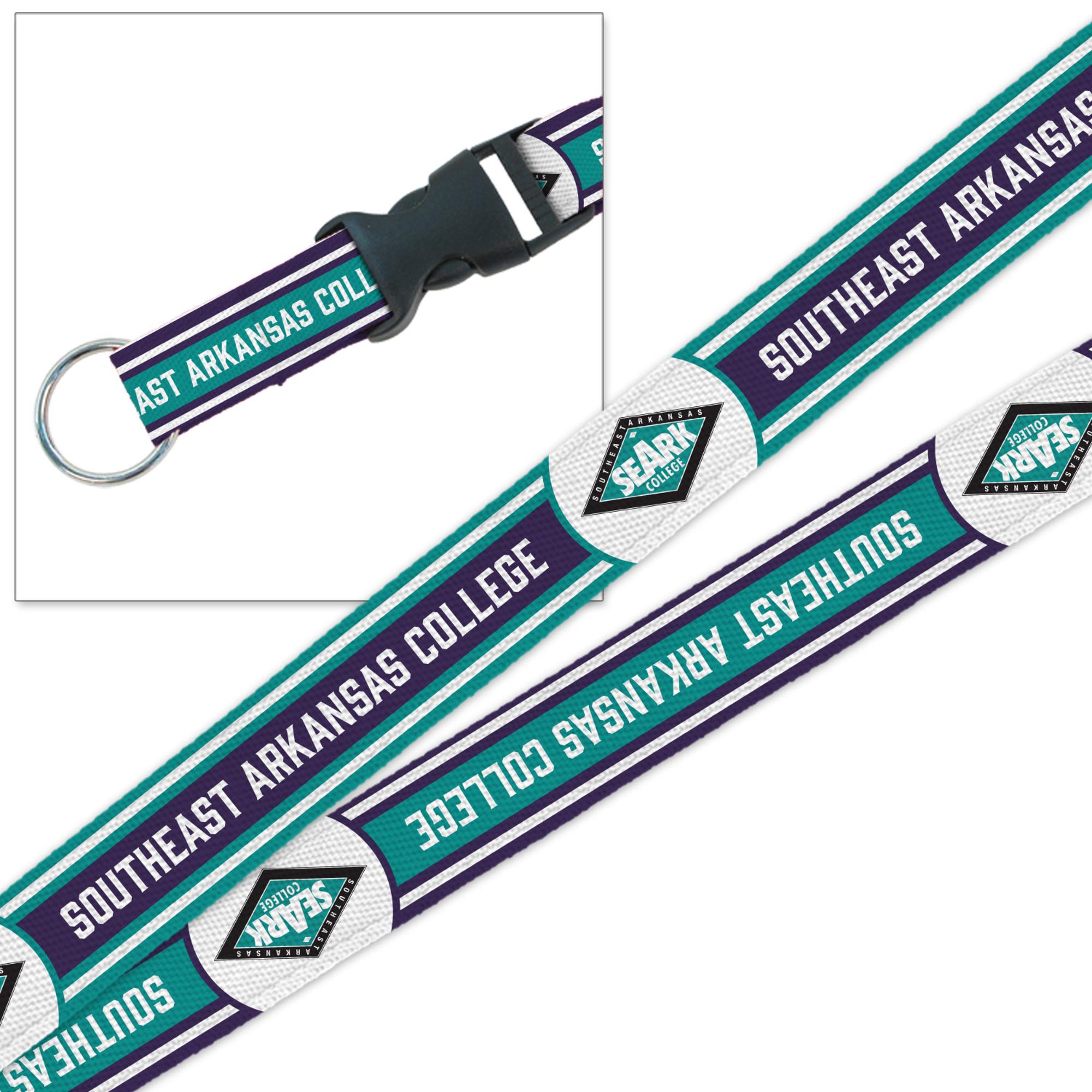 Product image 1 of 1 for Southeast Arkansas College Diamond 3/4in Lanyard