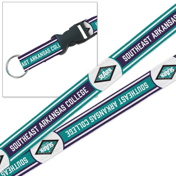 Southeast Arkansas College Diamond 3/4in Lanyard; $12.98