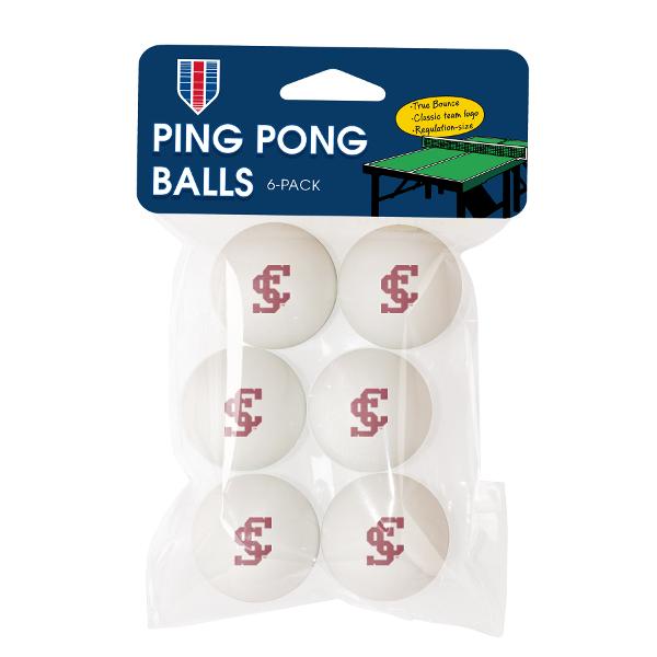 Santa Clara Broncos Ping Pong Balls, 6 Pack; $11.98
