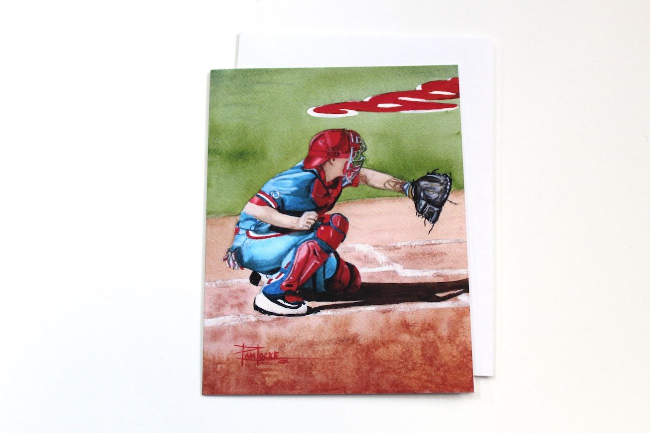 image of: Ole Miss Notecard - Sunday Catch