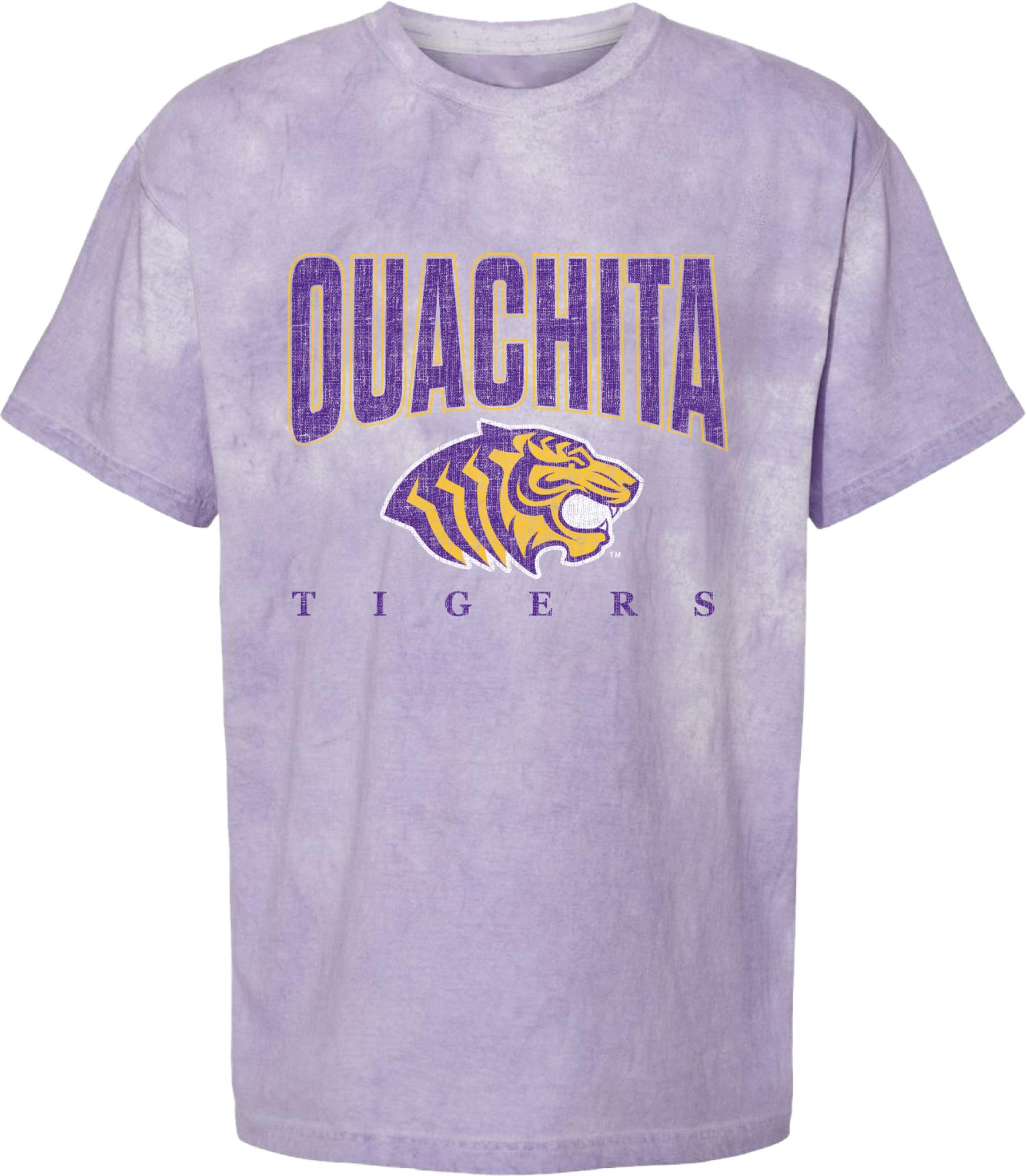 image of: Ouachita Tigers Colorblast Pigment Dyed Tee