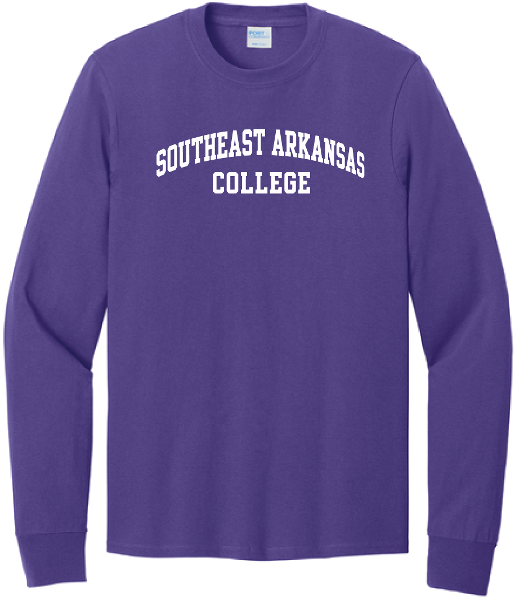 Southeast Arkansas College Arch Long Sleeve Tee; $19.98