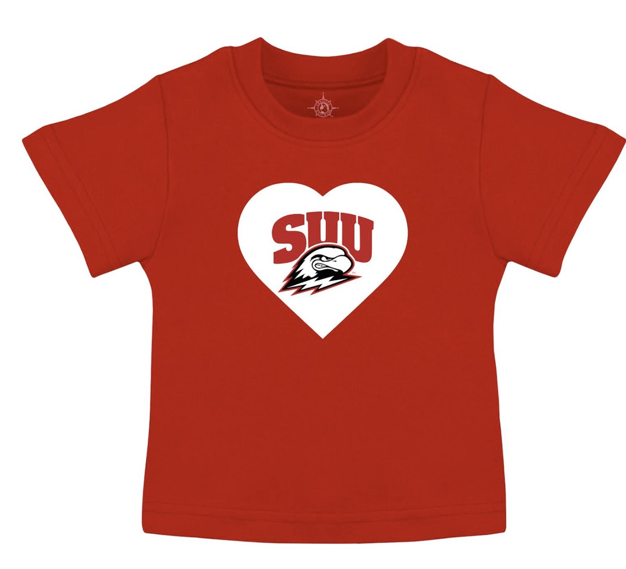 Product image 1 of 1 for CK TODDLER/YOUTH TEE S/S RED SUU HART