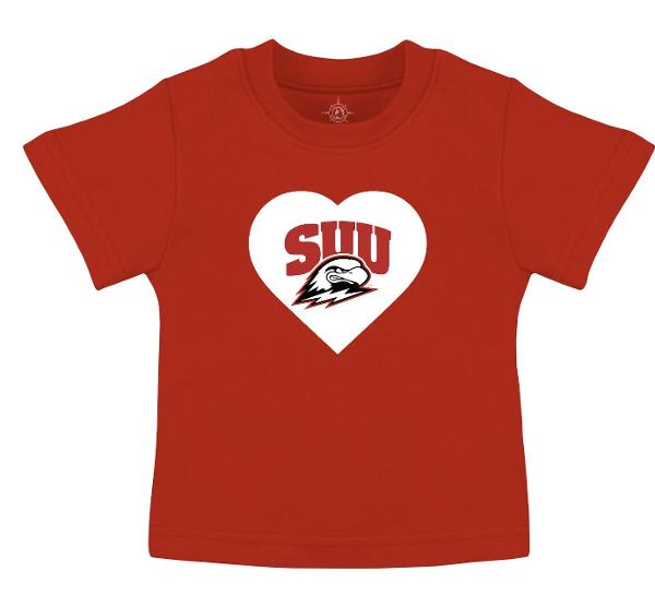 CK TODDLER/YOUTH TEE S/S RED SUU HART; $25.99