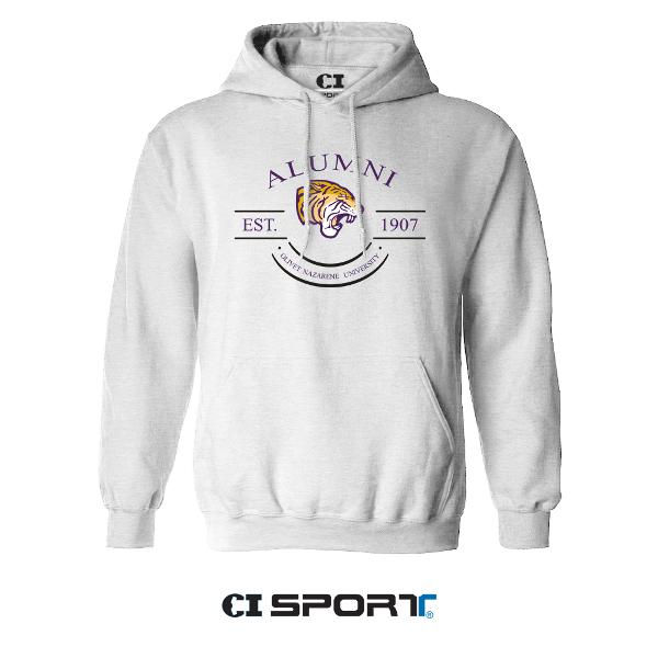 Olivet Nazarene University Alumni Est. Embroidered Hood; $69.99