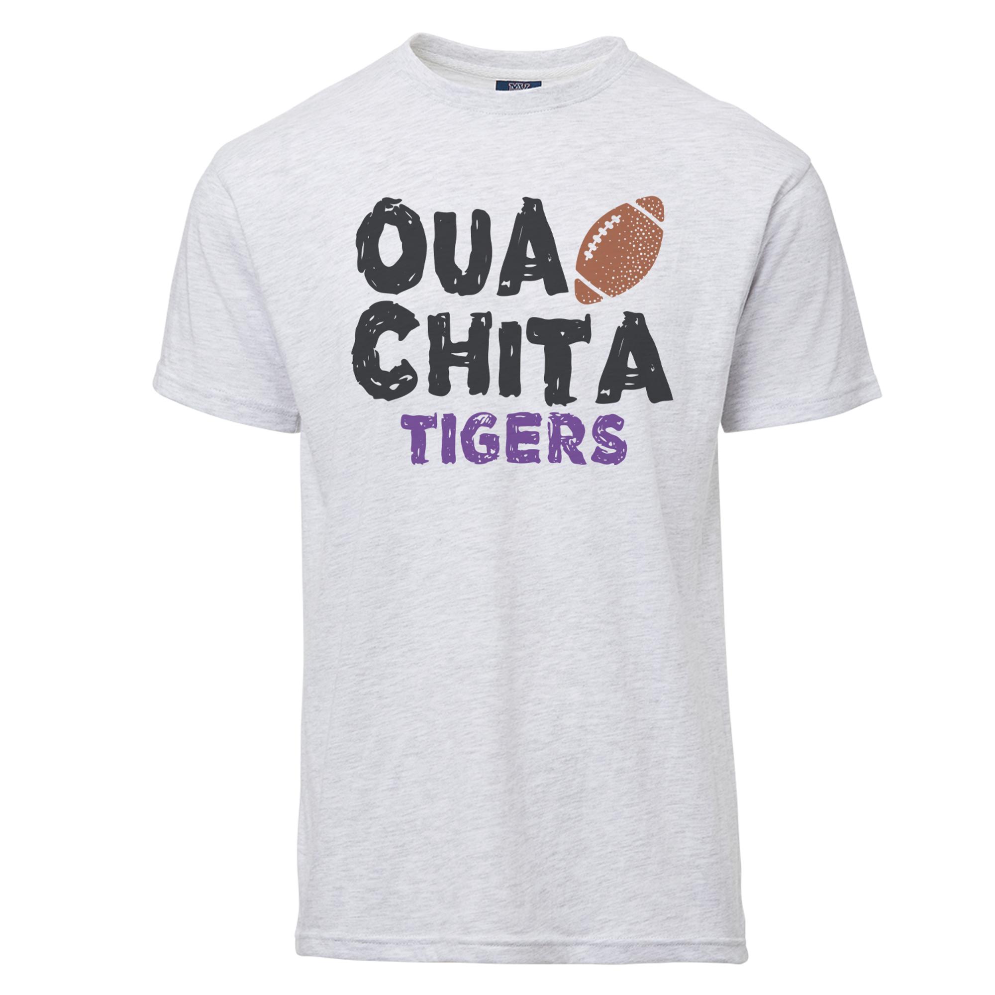 image of: Ouachita Tigers Football Everest Sustainable Tee