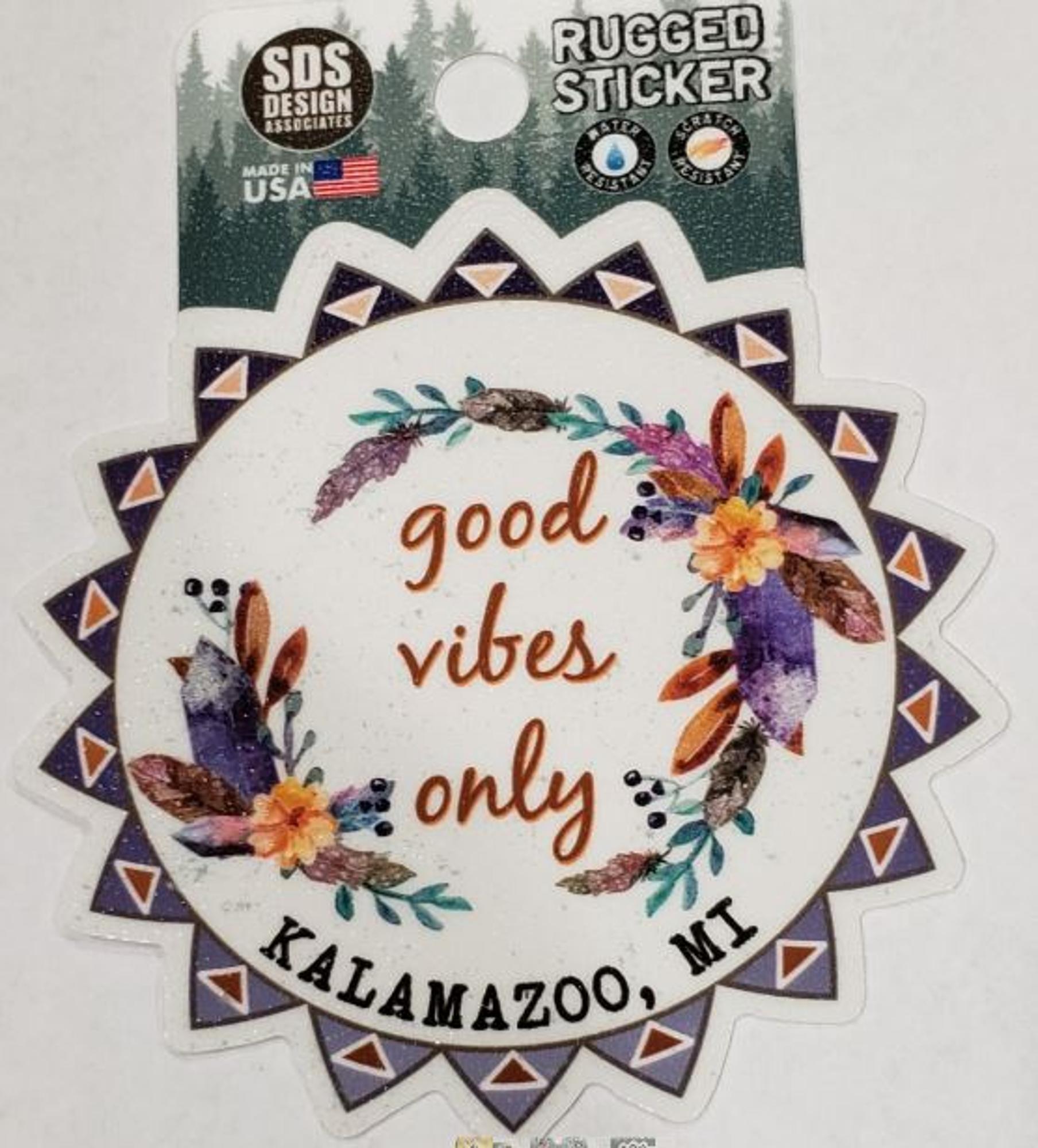 image of: Rugged Decal - Only Good Vibes 3.5"