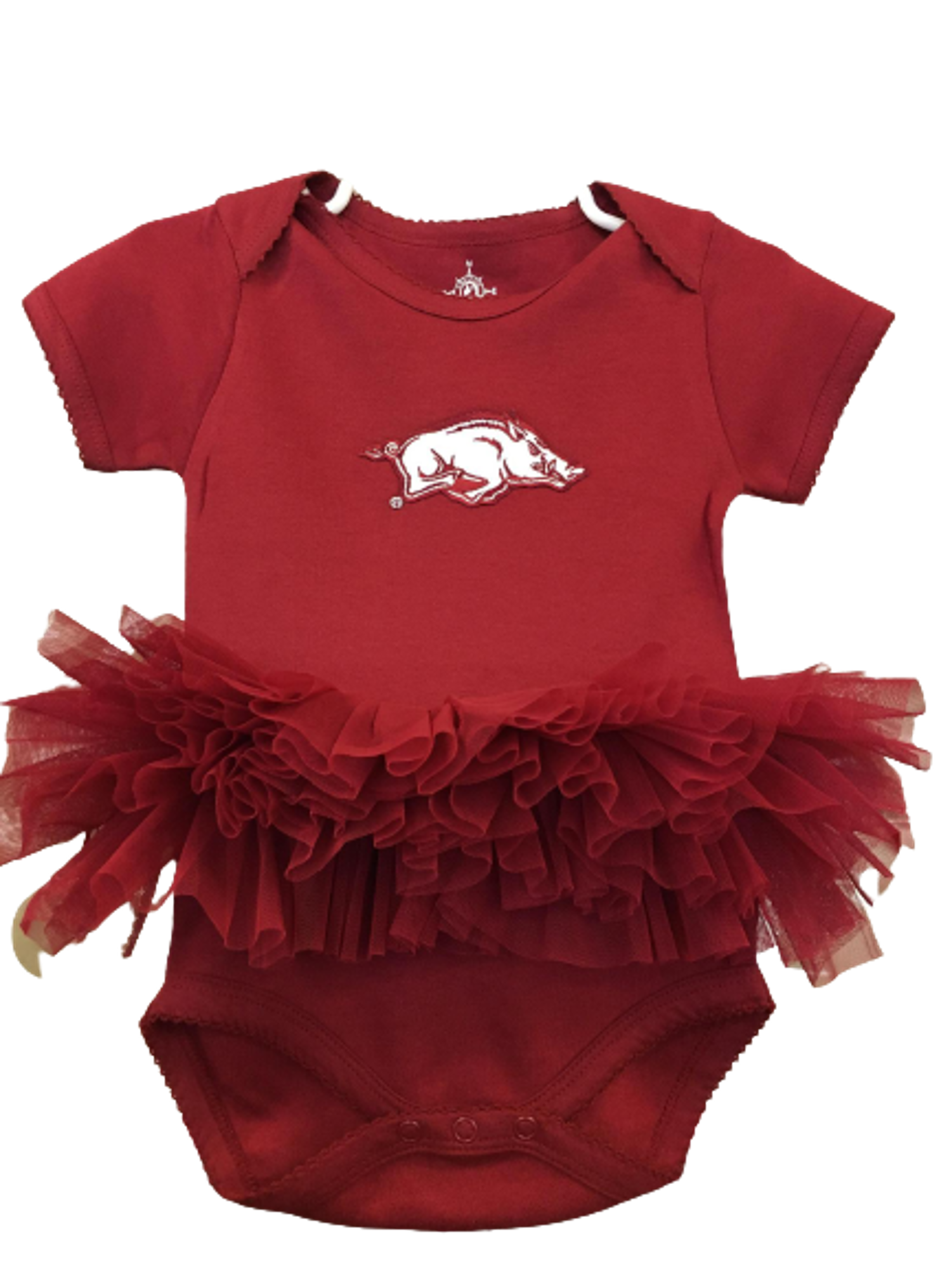 image of: Arkansas Razorback Girl's Infant Tutu Bodysuit - Crimson