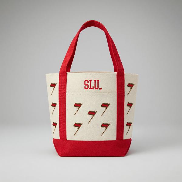 Mini Embroidered Boat Tote; $24.99