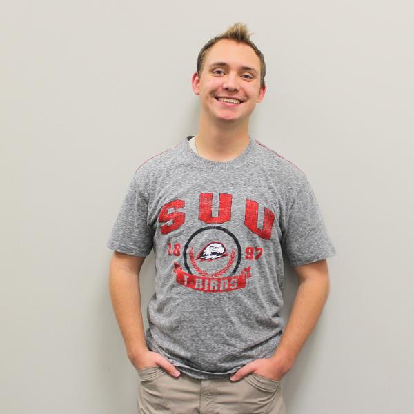 Men's Tee Grey SUU; $36.00