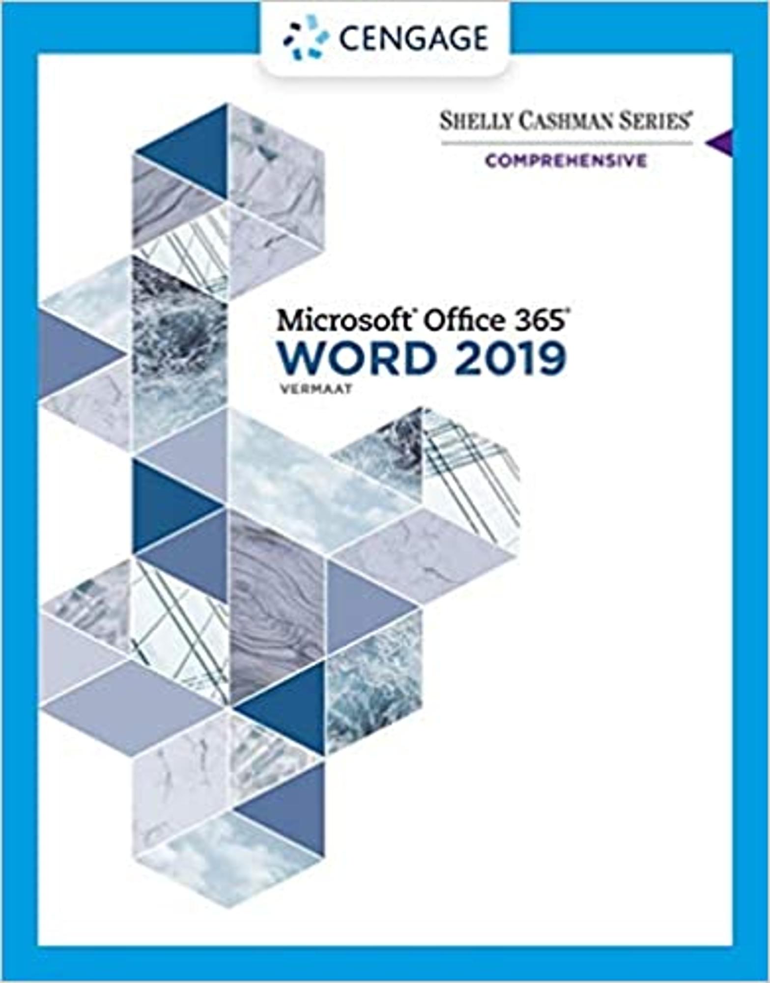 Cover image for -Microsoft Office 365 Word 2019 w/ MindTap Access Card