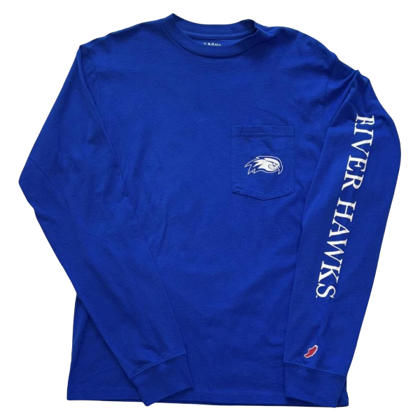 Long Sleeve Pocket Tee; $46.00