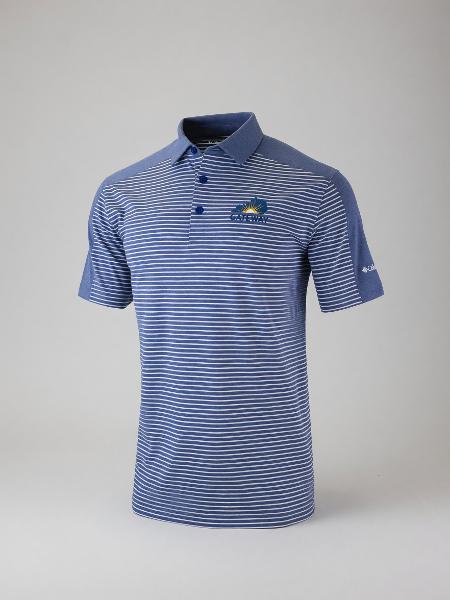 KGCTC POLO IN CONTENTION STRIPE; $79.99