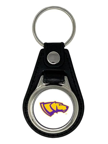 UWSP Leather Round Key Fob; $13.98