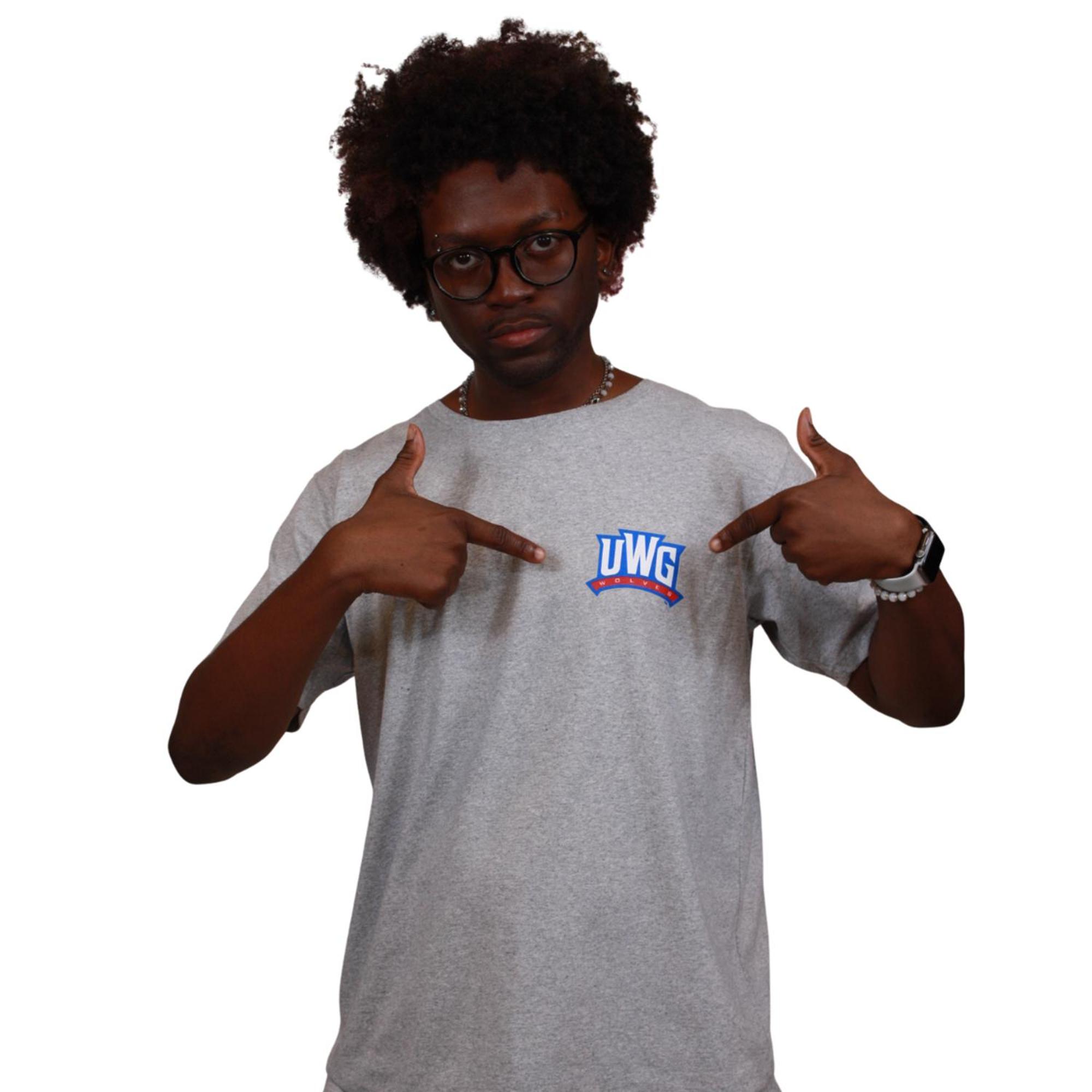 Product image 2 of 8 for RETRO LINES WOLF LOGO T-SHIRT