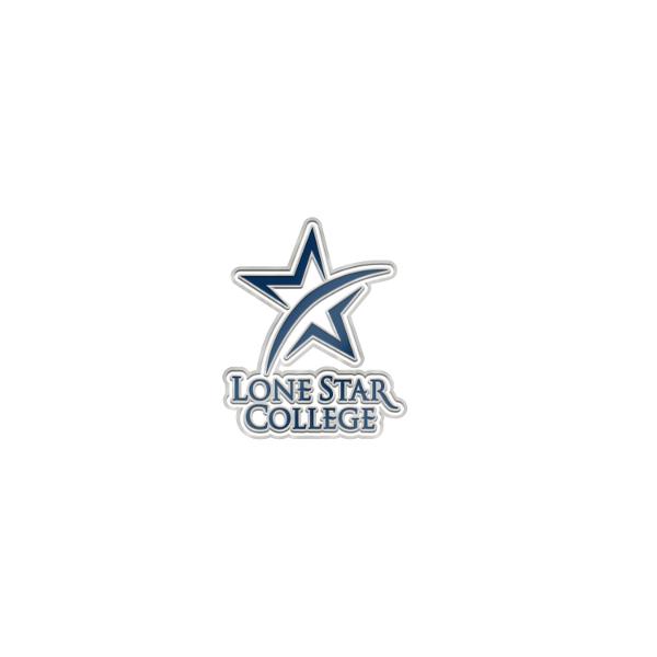 Lone Star College Star Brass Lapel Pin; $8.95