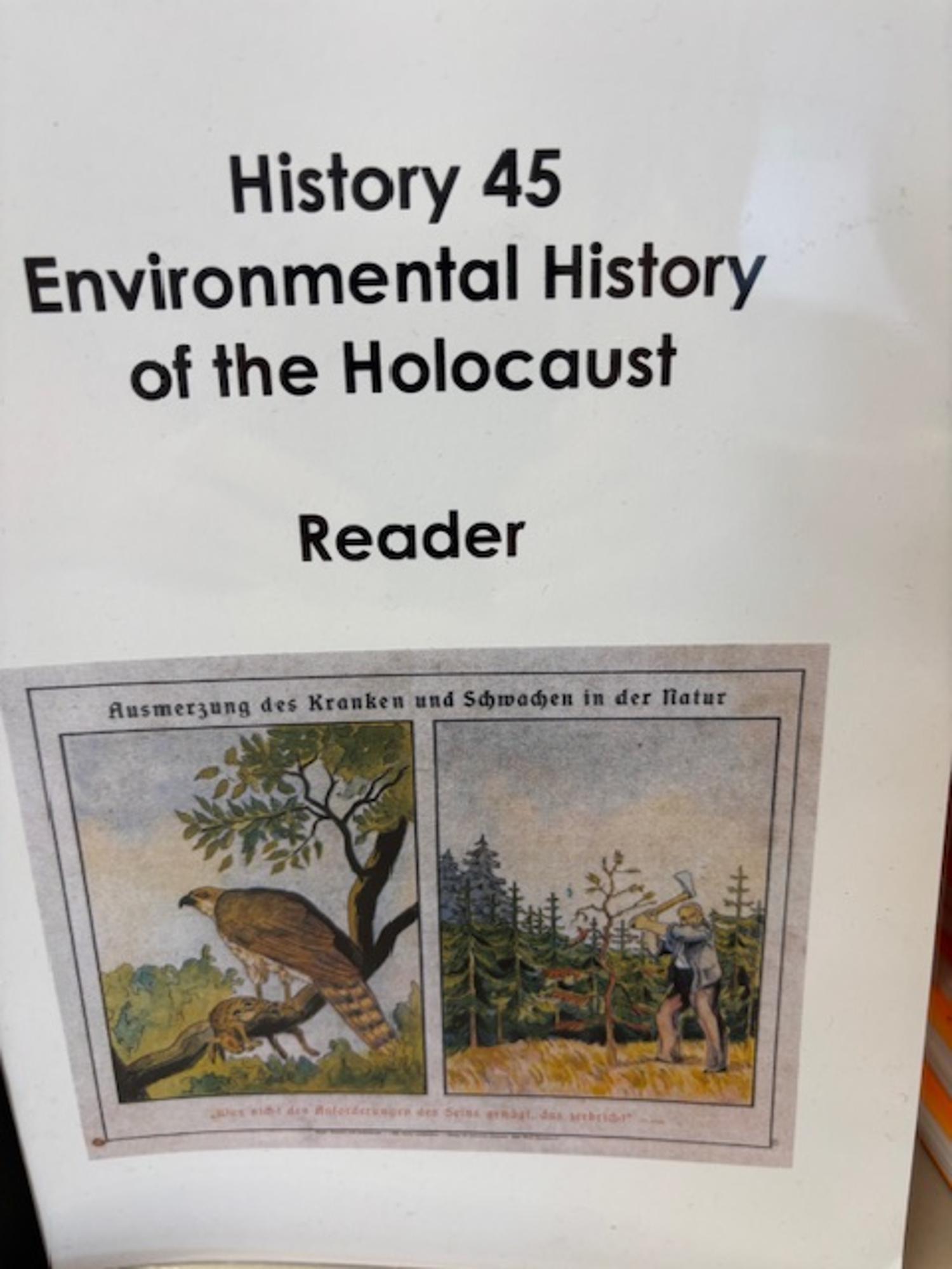 Cover image for F25 HIS 045 Robins (Environmental History)