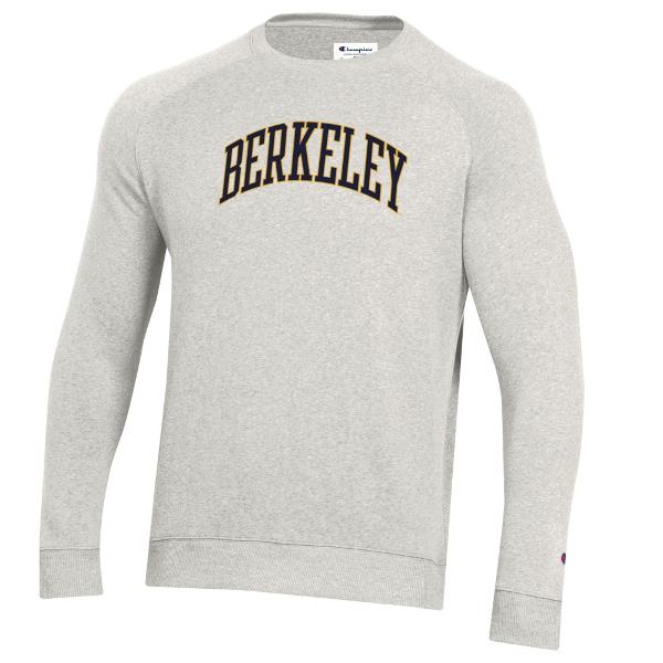 Triumph Fleece Raglan Crew Berkeley Logo; $64.99