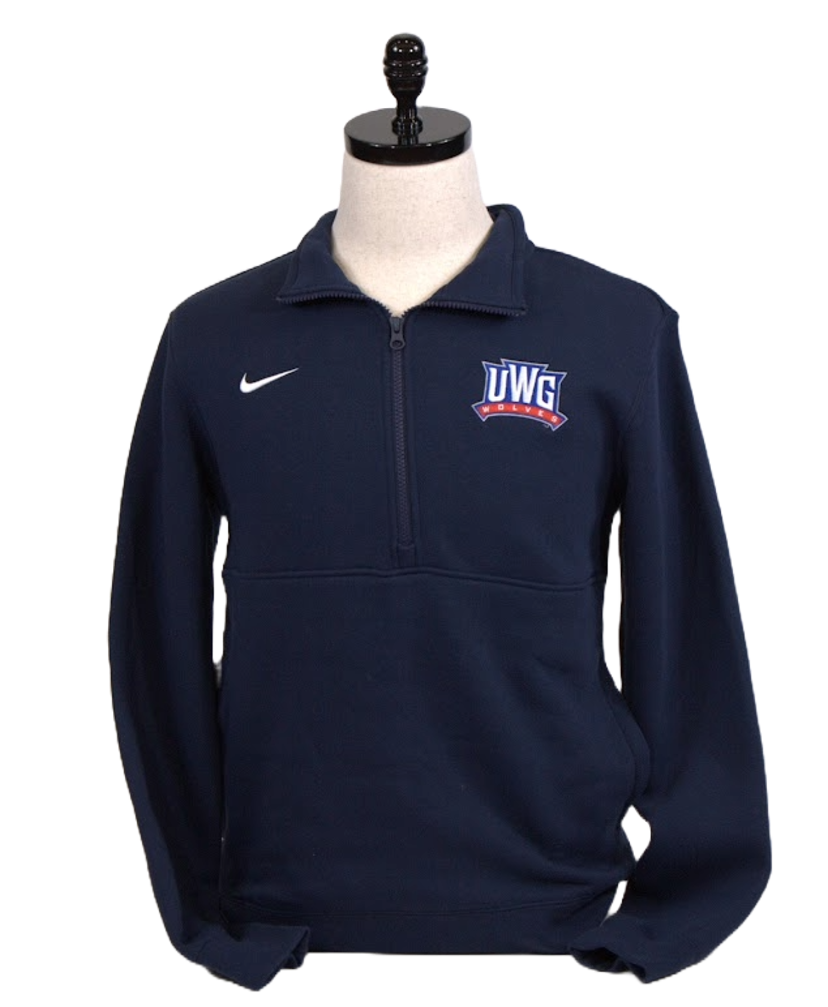 Product image 3 of 4 for ATHLETICS LOGO NIKE CLUB FLEECE HALF ZIP TOP