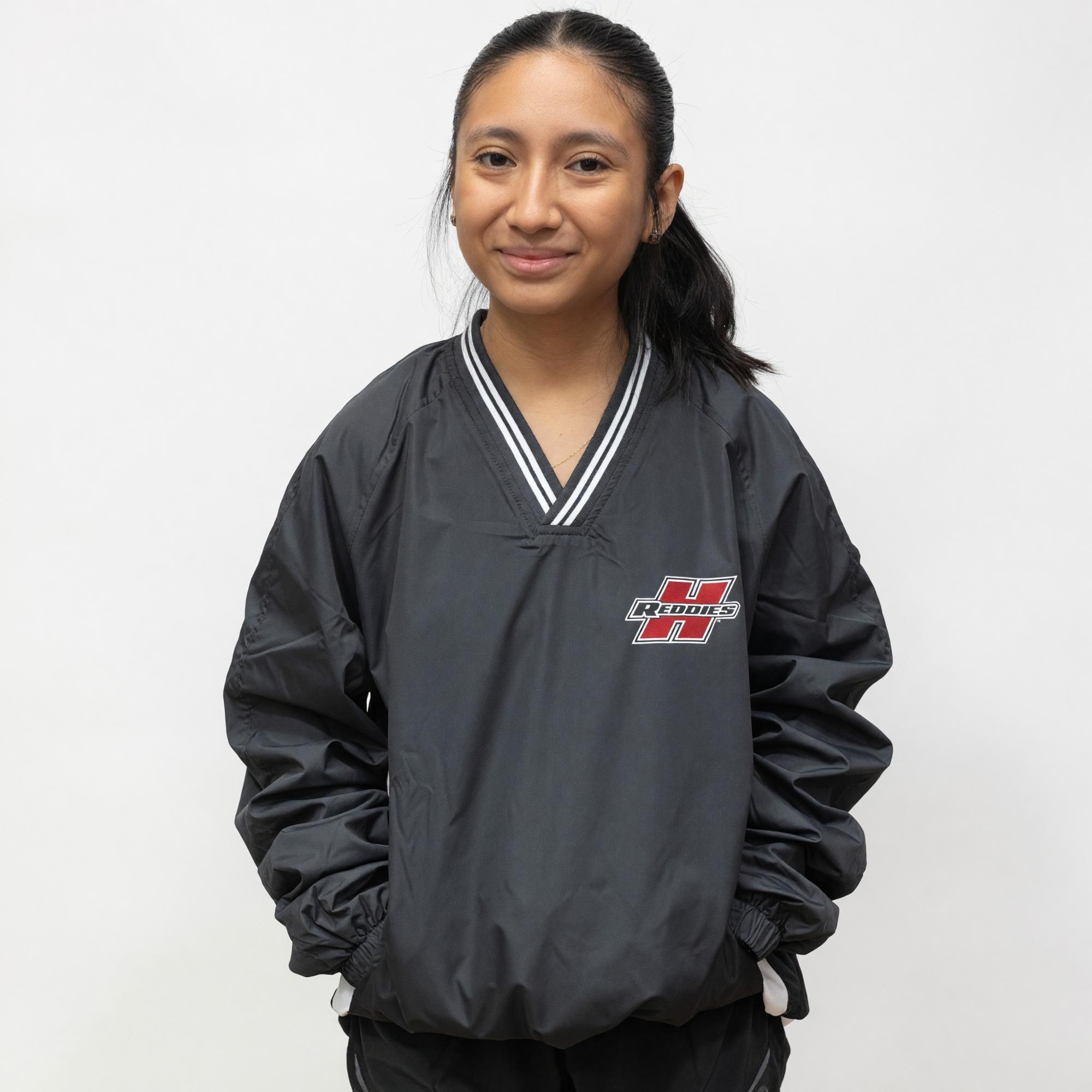 Product image 1 of 3 for Reddies Tipped V-Neck Raglan Windshirt