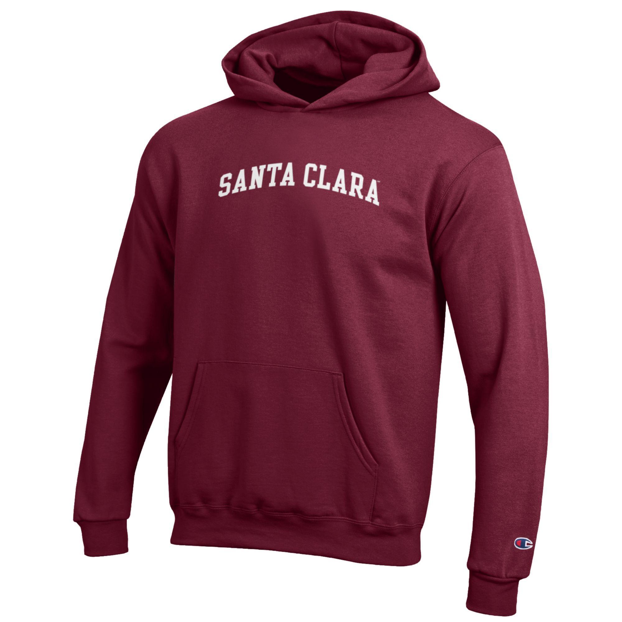 Product image 1 of 1 for Santa Clara Broncos Champion Youth Powerblend Hood, Garnet