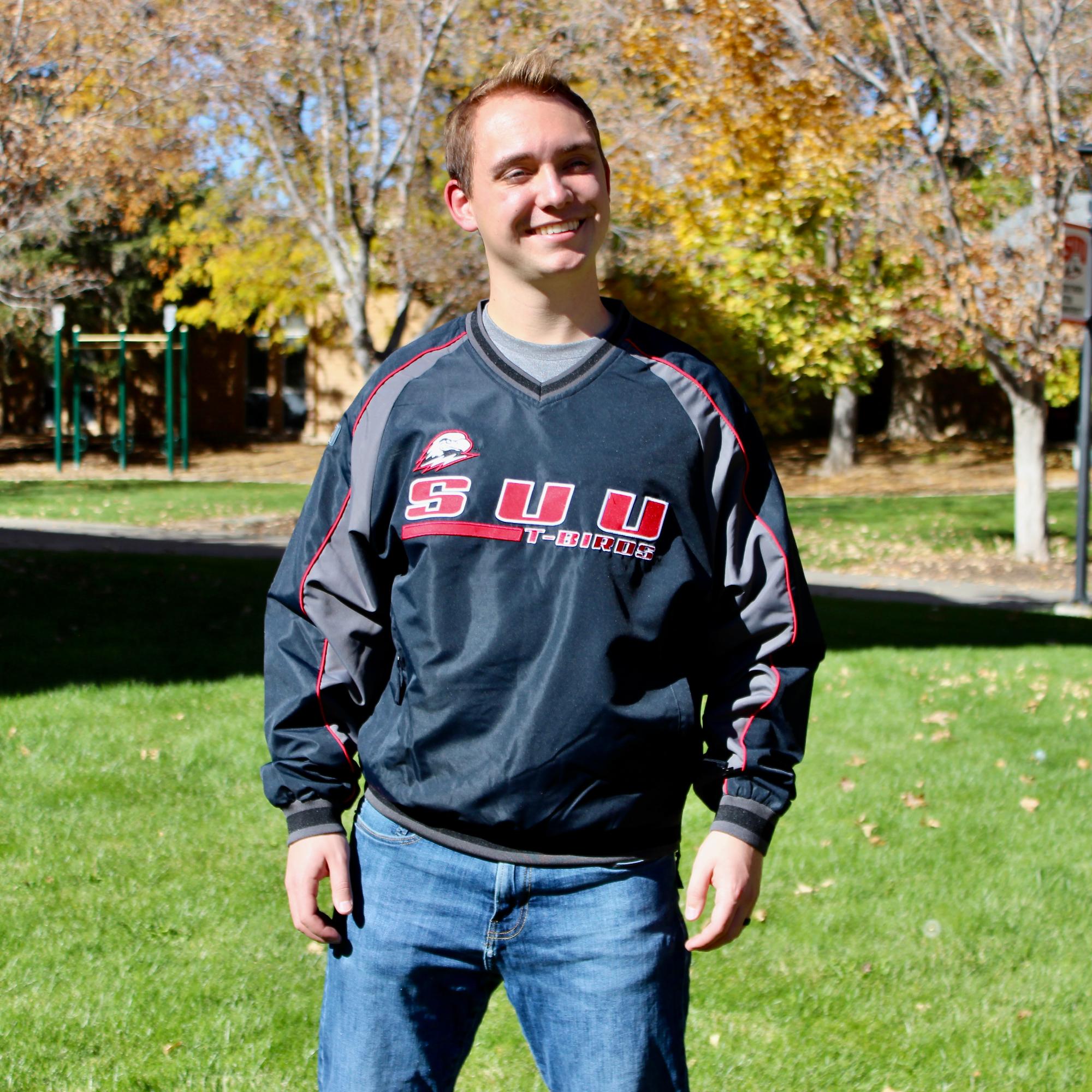 image of: Colosseum Black Pull Over Jacket THOR/SUU T-BIRDS
