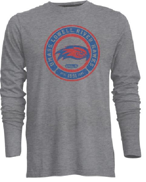 UMASS Lowell River Hawks Athletic Dept Guru Long Sleeve Tee; $33.99